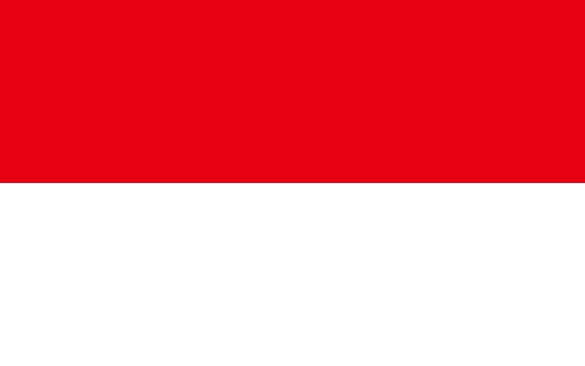 Official flag of Indonesia for Bali tourist e-VOA assistance