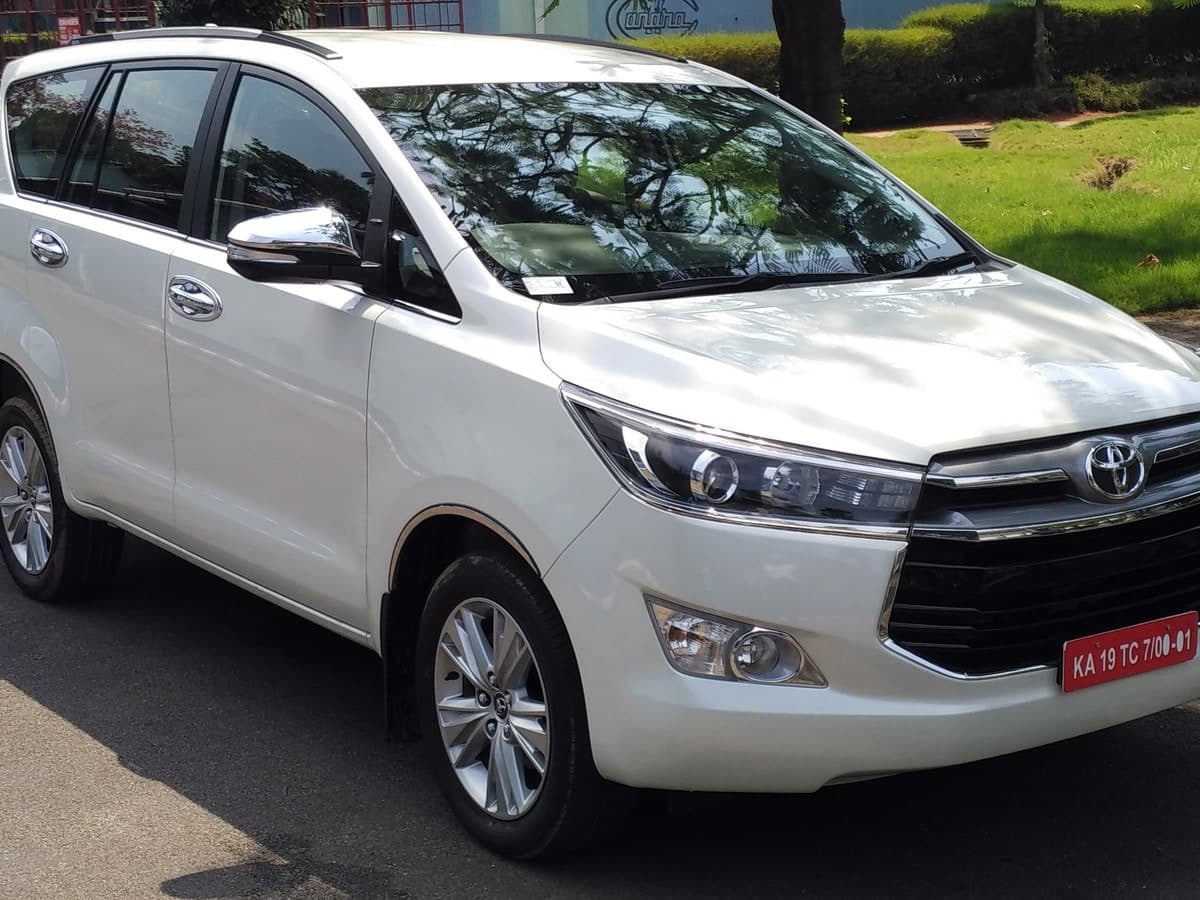 Toyota Innova Crysta Luxury 7+1 Seater Cab - Swastik Tours Fleet