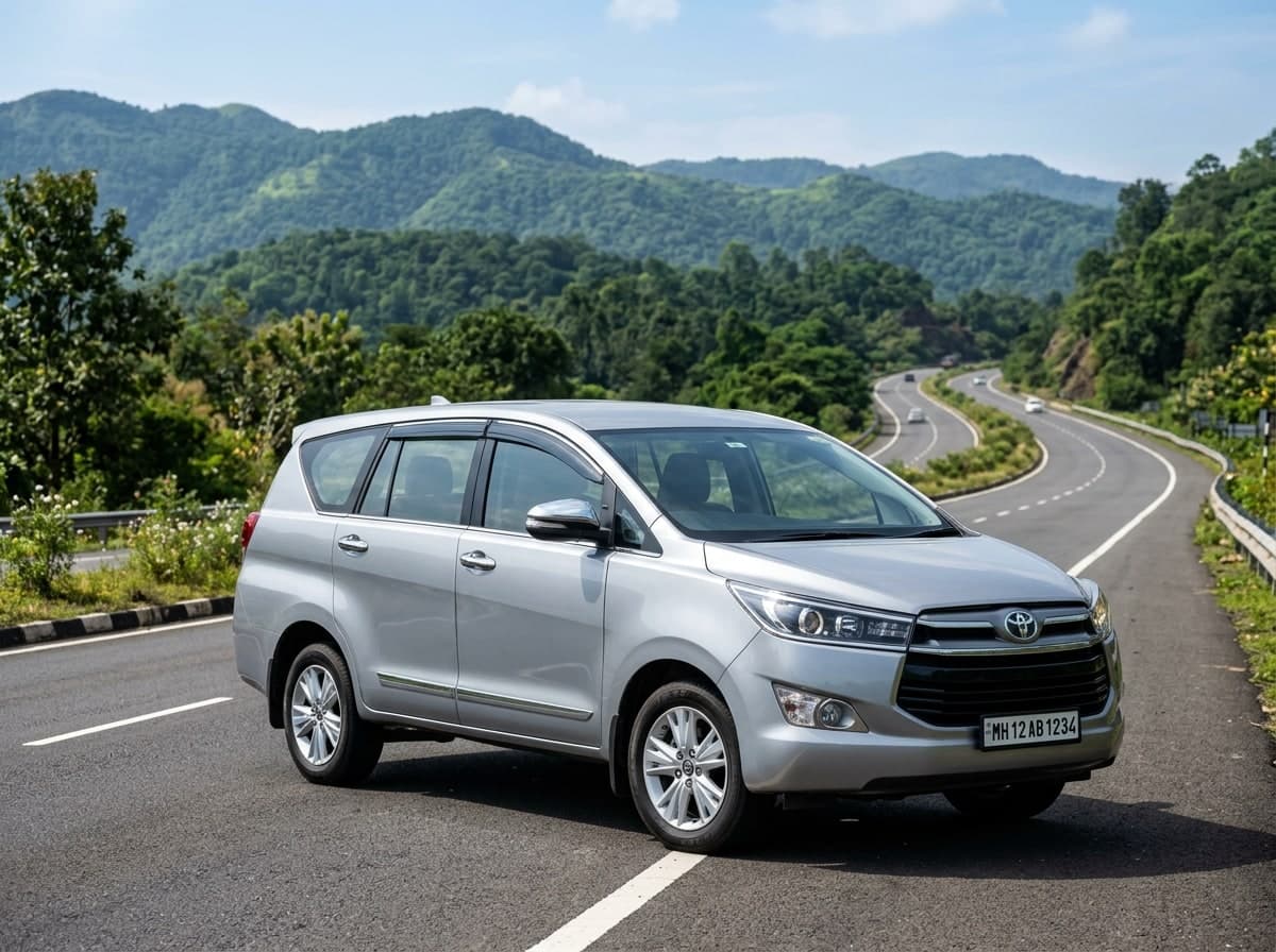 Toyota Innova 6+1 Seater MPV Cab - Swastik Tours Fleet